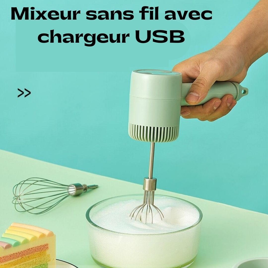 MIXEUR SANS FIL (3 VITESSES)